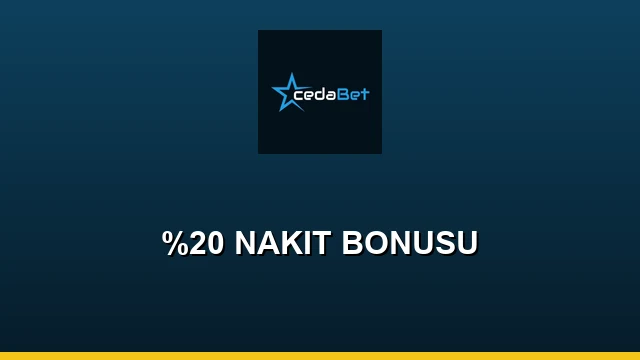 %20 NAKIT BONUSU